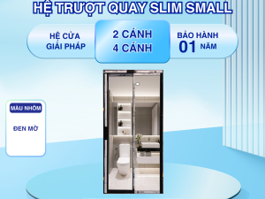 Cửa trượt quay Slim Small CAD