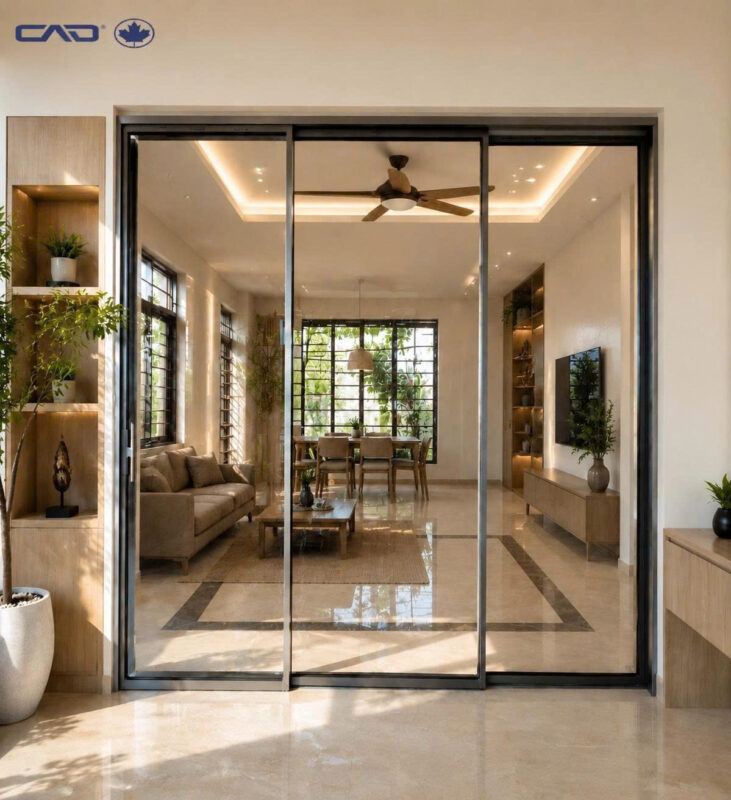 cửa slim hiện đại